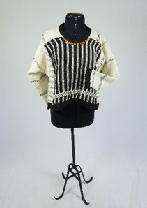Prenda Unica con detalles en Cobre y finos detalles en Crochet