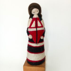 FIGURA DE FIELTRO MUJER SELKNAM