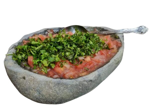 Mortero de cocina de piedra pulida 750cc - Imagen 6