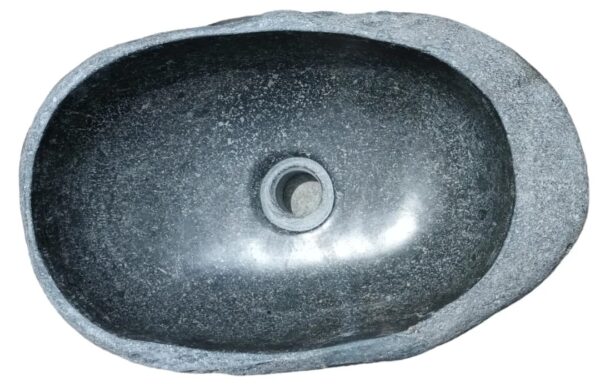 Lavamanos grande de piedra pulida 15kg - Imagen 9