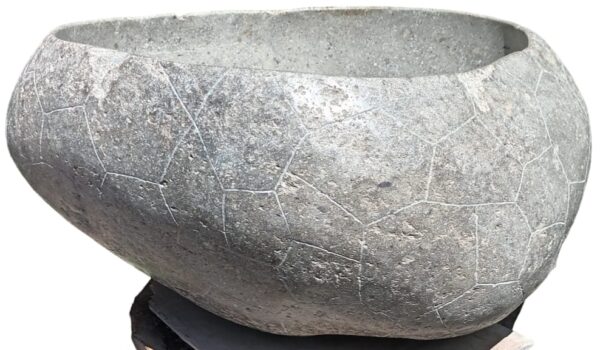 Lavamanos gran tortuga de piedra pulida 10 litros - Imagen 6